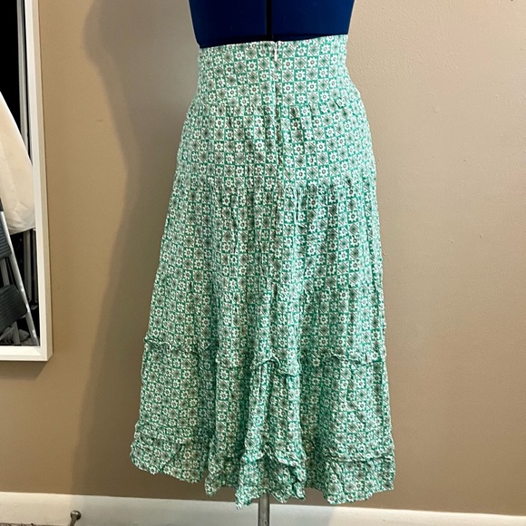 The cutest Oliver Bonas multilayer tiered skirt, perfect for spring! US size 10 - Picture 5 of 8